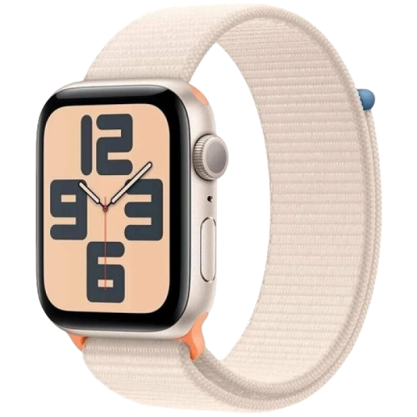 Apple Watch Series SE 2023 40mm Starlight Aluminum Case with Starlight Sport Loop