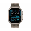 Apple Watch Series Ultra 2 49mm Natural Titanium Case with Titanium Milanese Loop S