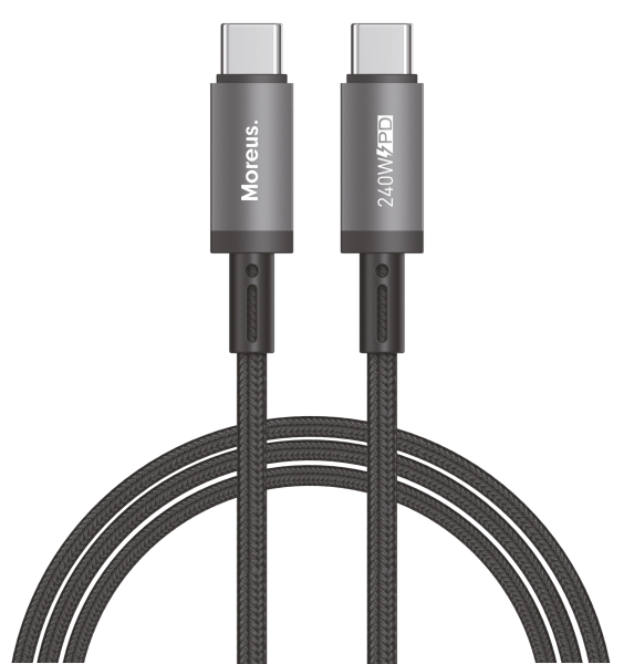 Кабель Moreus Hypercord USB-C to USB-C 240W 1.5m